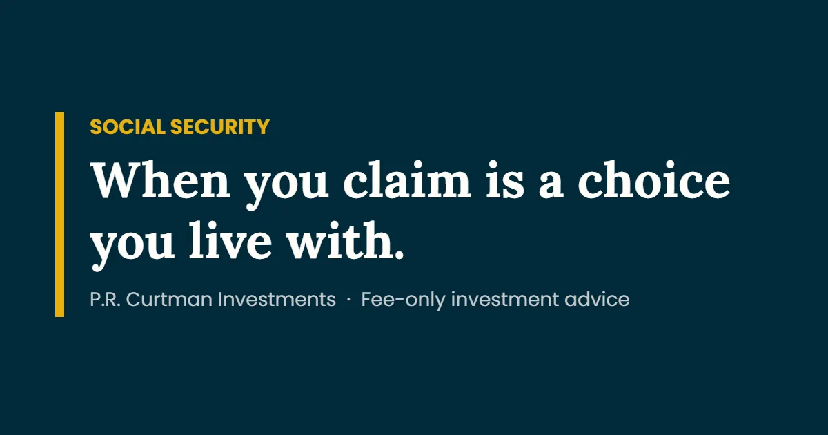 When to Claim Social Security: The Questions That Matter